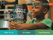 Tablet Screenshot of morningsidecenter.org
