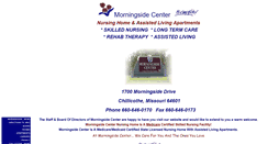 Desktop Screenshot of morningsidecenter.com
